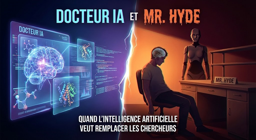 Docteur IA et Mr. Hyde - Illustration